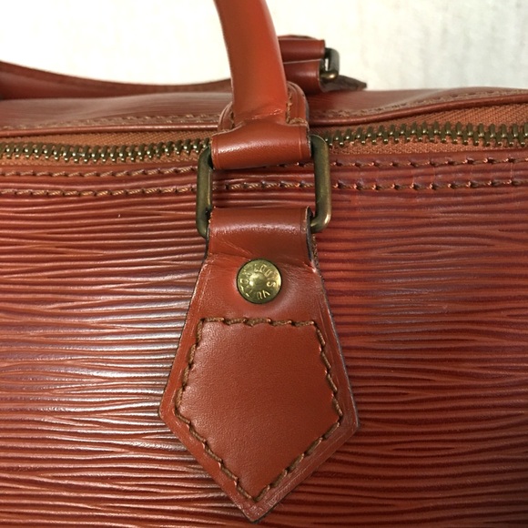 Authentic Louis Vuitton Kenya Speedy 35 bag brown Epi leather - Picture 10 of 16